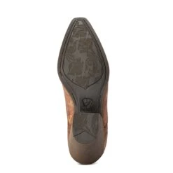 Ariat® Ladies Layla Naturally Distressed Brown Booties 10042587 -Western Cowboy Equipment Store F22 WMS WEST 10042587 sole