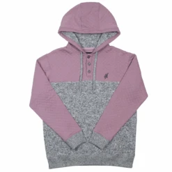 Hooey® Ladies "Jimmy" Purple & GreyHoodie HH1202PLGY