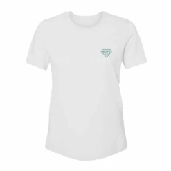 Hooey Ladies Bodega Graphic White T-Shirt HT1677WH