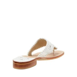 Jack Roger Ladies Slip On White Sandals 1219SN0001100-WHT -Western Cowboy Equipment Store JR JacksFlatSandalWhite Wt Dcopy 500x 437b141e db00 4afc a1f3 ea7b0a57665e