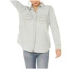 Kimes Ranch Ladies Kaycee Indigo Long Sleeve Snap Shirt KAYCEE-DIM