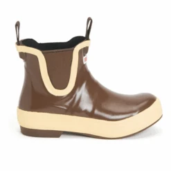 XTRATUF® Ladies Legacy Ankle Deck Brown Rubber Boots LDBW-900 -Western Cowboy Equipment Store LDBW 900 1