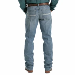 Kimes Ranch Cinch Denim® Men's Jessie Light Stone Indigo Jeans MB56638001