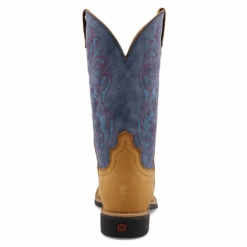 Twisted X® Men's Hooey Peanut And Teal Square Toe Boots MHY0034 8 Twisted X® Men's Hooey Peanut And Teal Square Toe Boots MHY0034 -Western Cowboy Equipment Store MHY0034 3