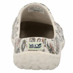 Muck Boot Company Muck® Ladies Muckster Floral White Lite Clog Slip On Shoes MLCW1FLR -Western Cowboy Equipment Store MLCW1FLRb
