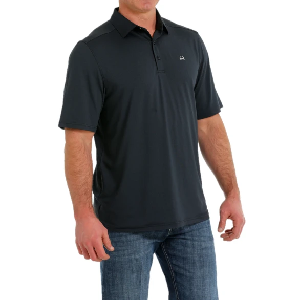 Cinch® Men's Solid Navy Arena Flex Polo Shirt MTK1863025 2 Cinch® Men's Solid Navy Arena Flex Polo Shirt MTK1863025 - Image 2