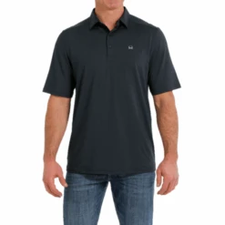 Cinch® Men's Solid Navy Arena Flex Polo Shirt MTK1863025