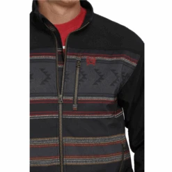 Cinch® Men's Striped Black Concealed Carry Jacket MWJ1538002 -Western Cowboy Equipment Store MWJ1538002 2 550359e9 2516 4d0e 8964 07eb4c83247e