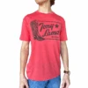 Tony Lama Men's Blush Red Heather Short Sleeve T-Shirt TL-G3188