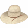 American Hat Company® Vented Straw Cream Western Hat 6100-2CCHOC