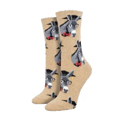 SockSmith Ladies Smart A** Heather Crew Socks WNC2783-HEM