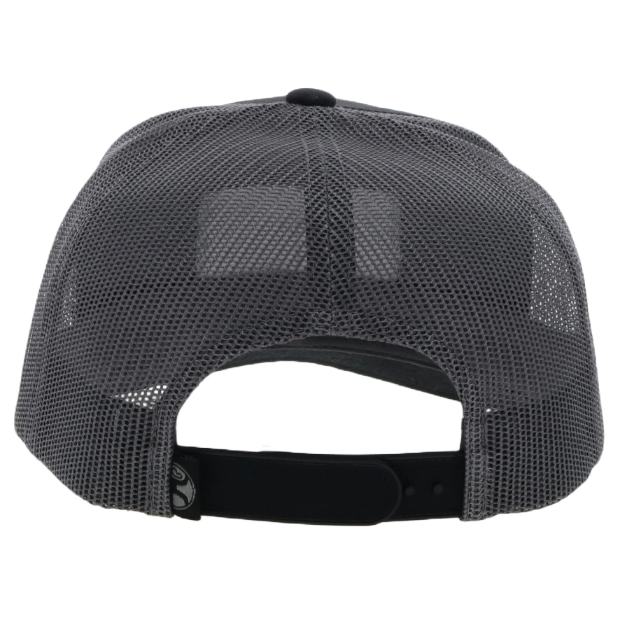 Hooey® Men's Circuit 5 Panel Black Trucker Cap 2370T-BKGY 3 Hooey® Men's Circuit 5 Panel Black Trucker Cap 2370T-BKGY - Image 3