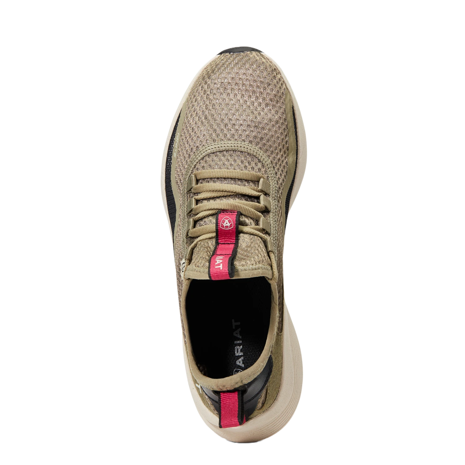 Ariat® Ladies Ignite Eco Olive Green Lace Up Shoes 10040406 2 Ariat® Ladies Ignite Eco Olive Green Lace Up Shoes 10040406 - Image 2