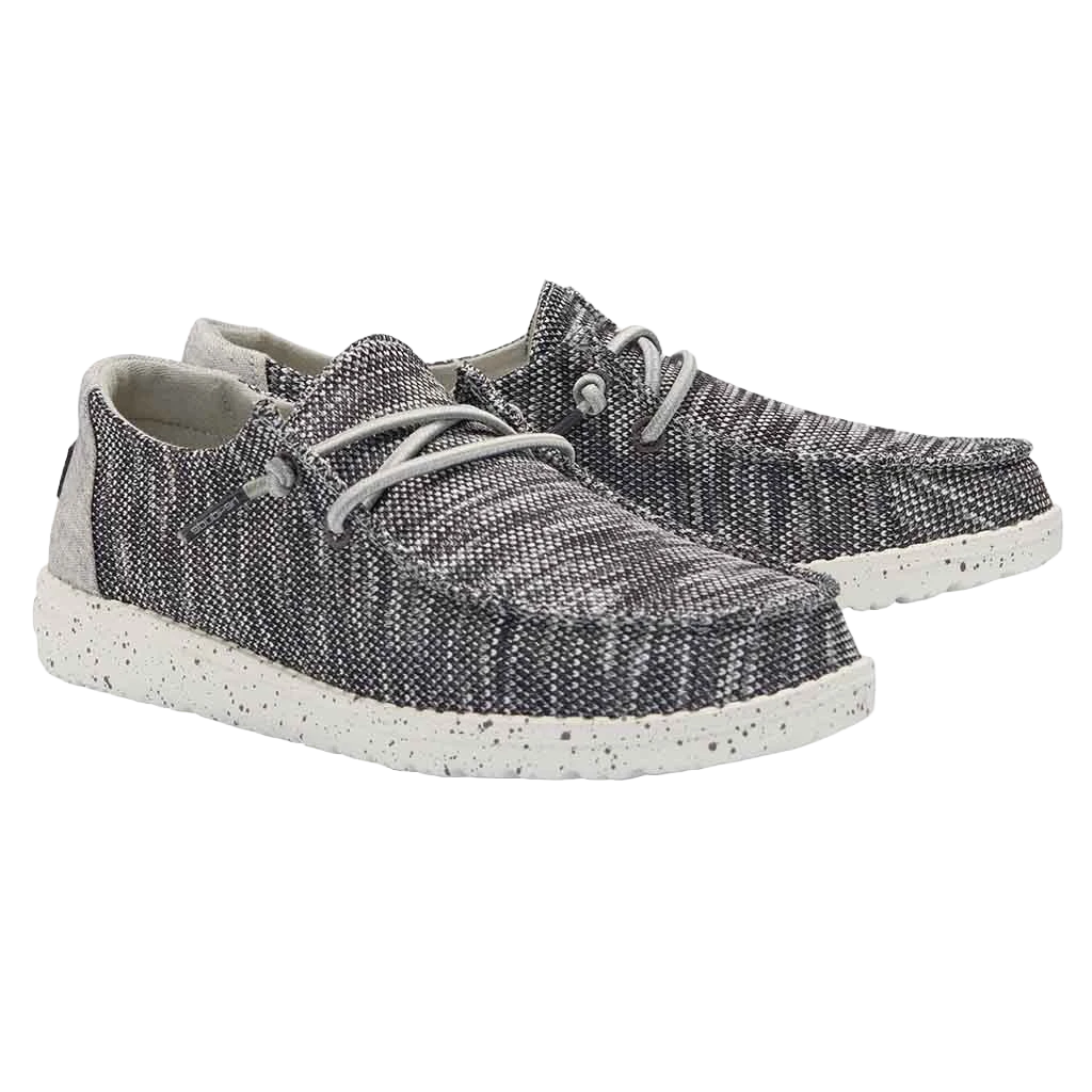 Hey Dude Ladies Wendy Sox Dark Grey Shoes 121923008 1 Hey Dude Ladies Wendy Sox Dark Grey Shoes 121923008