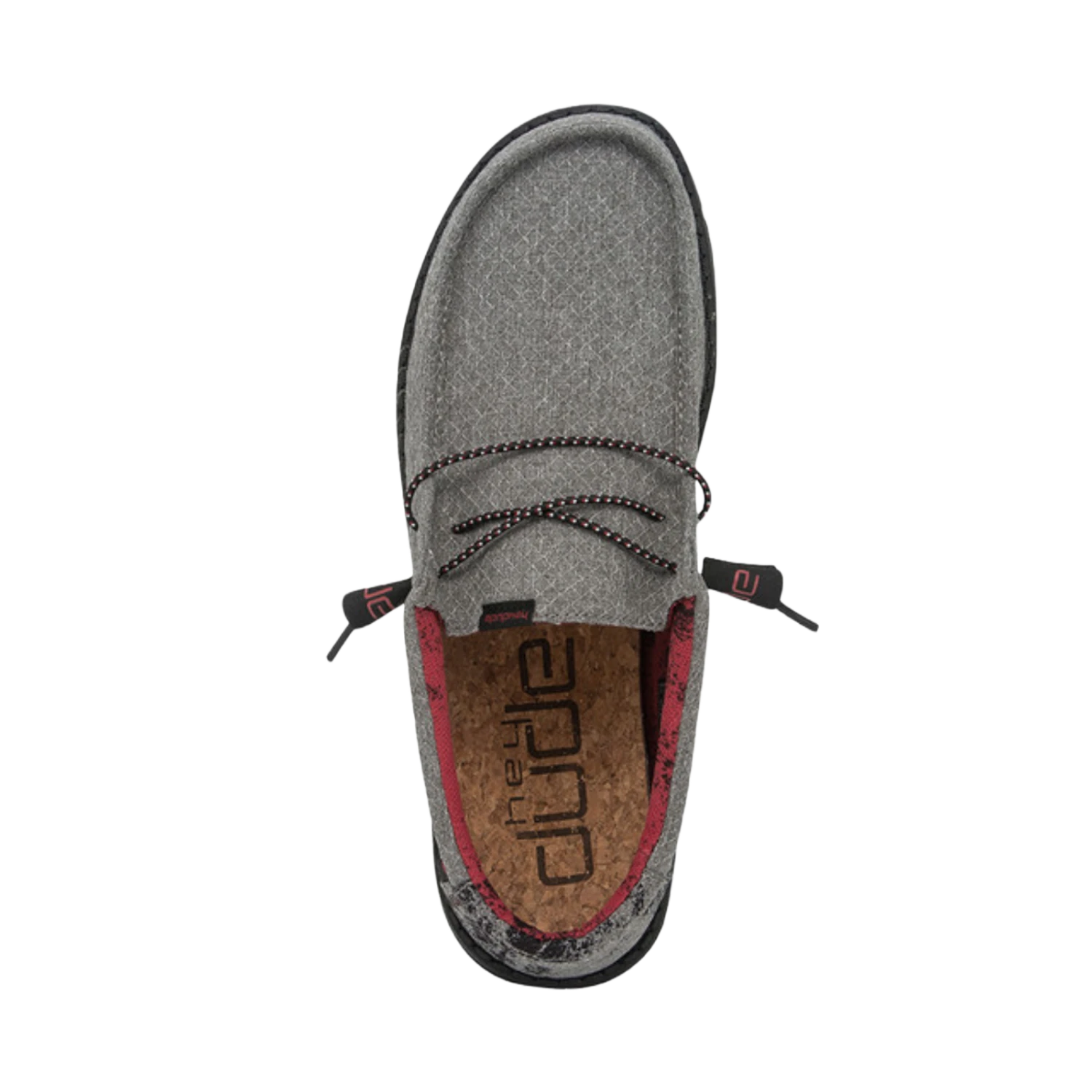 Hey Dude® Men's Wally Eco Ascend Ripstop Grey Shoes 112623335 2 Hey Dude® Men's Wally Eco Ascend Ripstop Grey Shoes 112623335 - Image 2