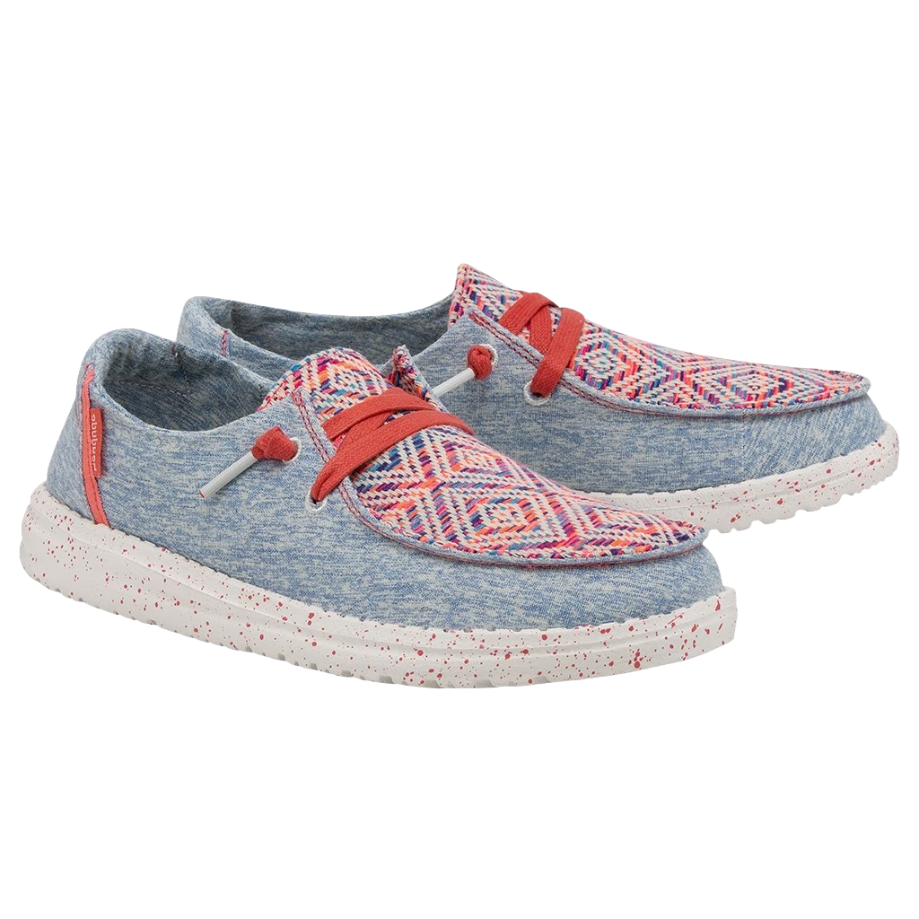 Hey Dude Hey Ladies Dude Wendy Playa Fiesta Rojo Slip On Shoes 121416854 1 Hey Dude Hey Ladies Dude Wendy Playa Fiesta Rojo Slip On Shoes 121416854