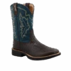 Twisted X® Men's 11" Tech X Chocolate & Teal Western Boots MXW0002