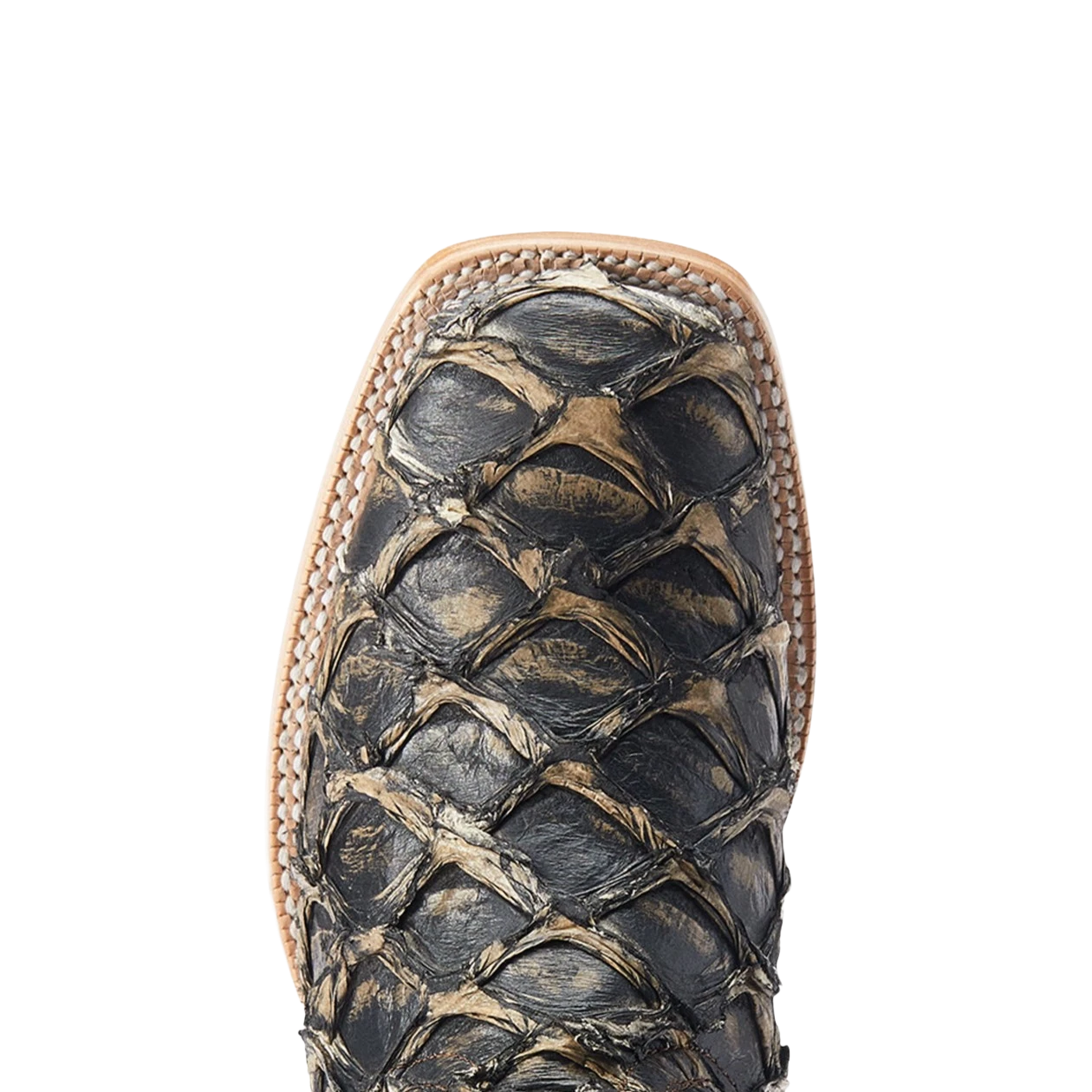 Ariat® Men's Deep Water Exotic Distressed Black Western Boots 10044420 2 Ariat® Men's Deep Water Exotic Distressed Black Western Boots 10044420 - Image 2