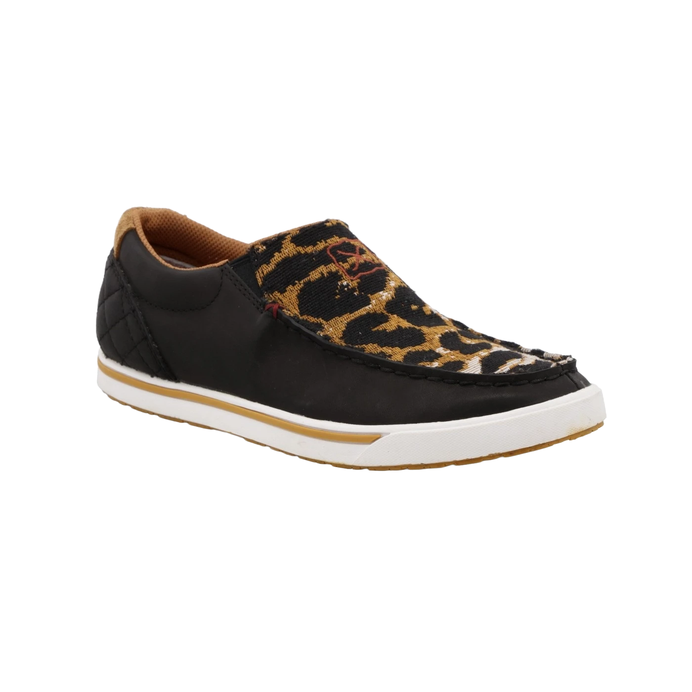 Twisted X Ladies Cheetah & Black Slip-On Shoes WCA0052 1 Twisted X Ladies Cheetah & Black Slip-On Shoes WCA0052