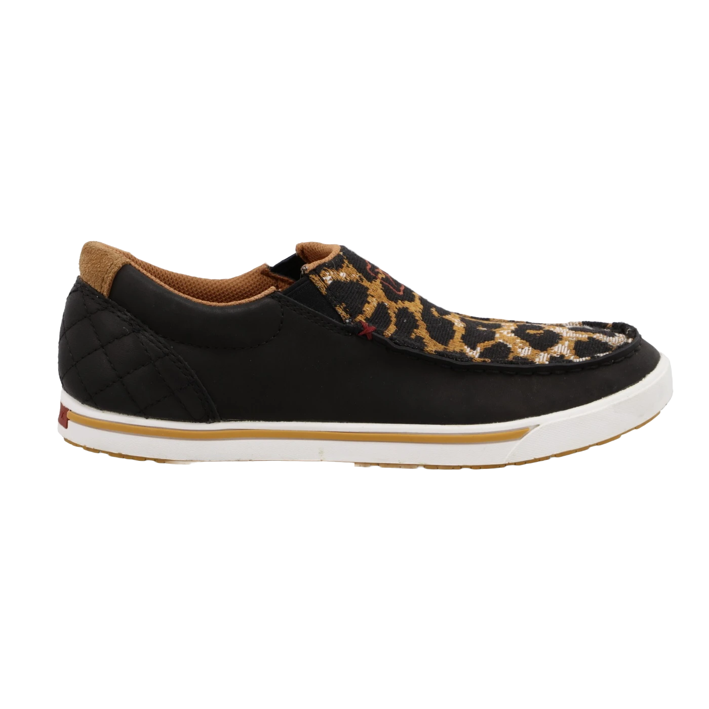 Twisted X Ladies Cheetah & Black Slip-On Shoes WCA0052 2 Twisted X Ladies Cheetah & Black Slip-On Shoes WCA0052 - Image 2
