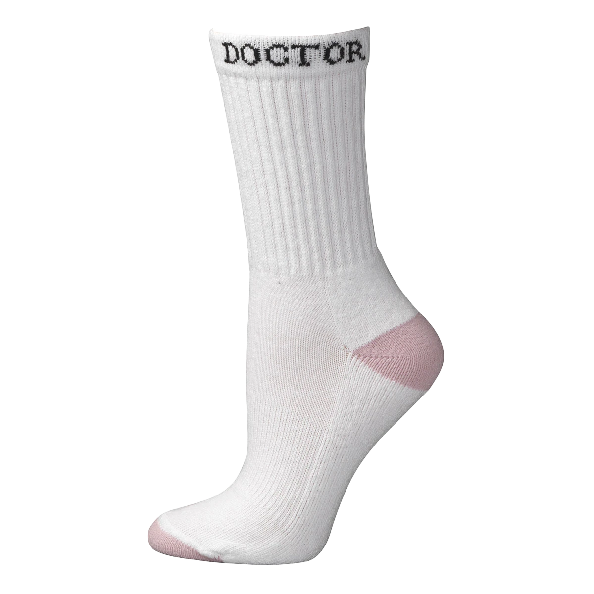 Boot Doctor Ladies Crew Style White Socks 0496805 1 Boot Doctor Ladies Crew Style White Socks 0496805