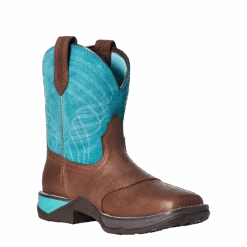 Ariat® Ladies Anthem Shortie Dark Cottage & Turquoise Boots 10035776