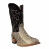 Cowtown Men's Exotic Rattlesnake Square Toe Western Boots Q715