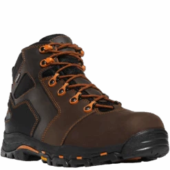 Danner Footwear Men's Vicious 4.5" Brown & Orange Hiking Boots 13858