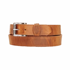 Heritage Leathers® Men's Brown Hot Dipped Creased Heavy Work Belt 2402