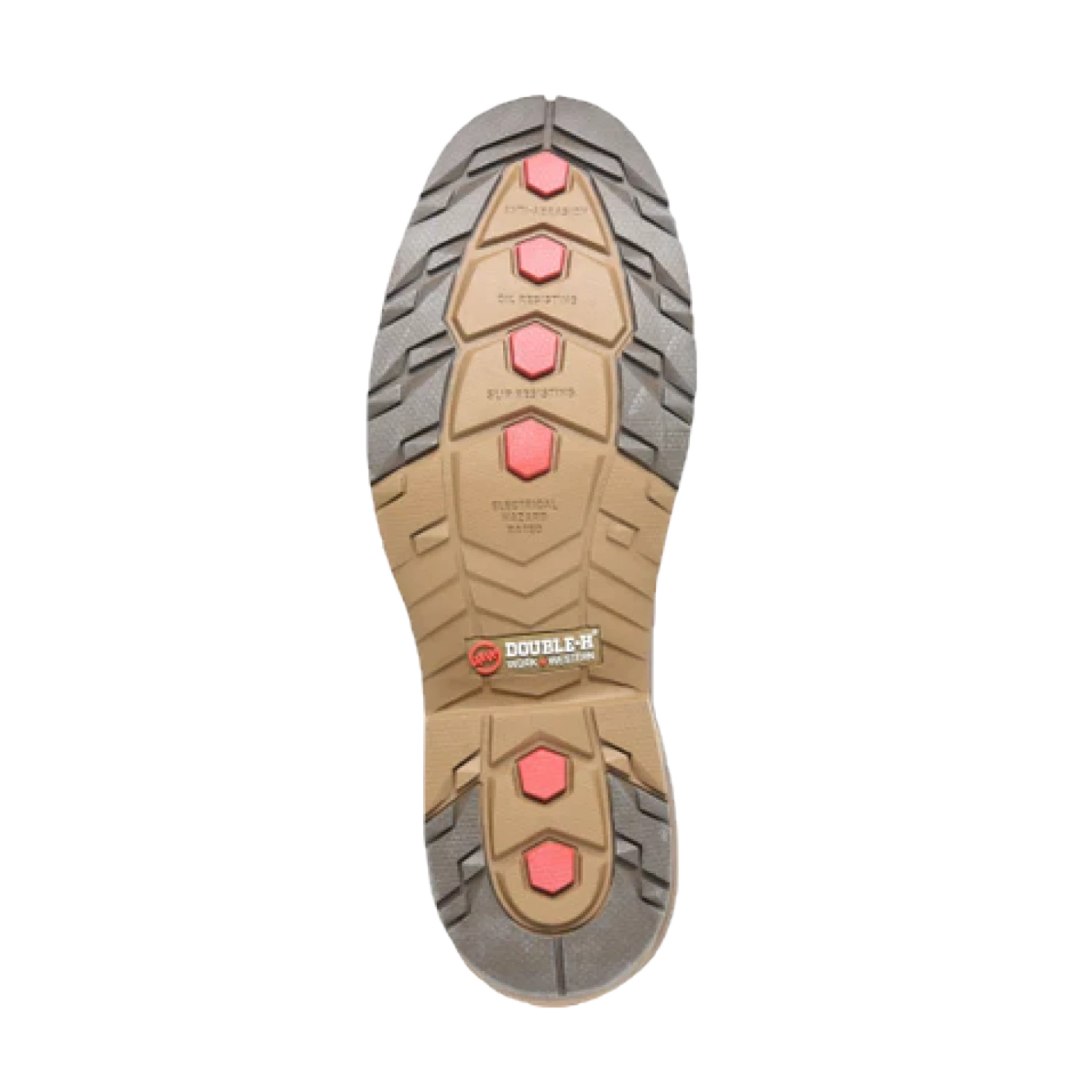 Double H® Men's 12" Cleave Composite Toe Brown Work Boots DH5422 2 Double H® Men's 12" Cleave Composite Toe Brown Work Boots DH5422 - Image 2