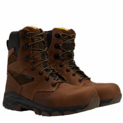 Carolina® Men's 8" Subframe Waterproof Brown Work Boots CA5552