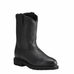 Ariat® Men's Sierra Steel Toe Black Work Boots 10021473