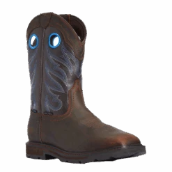 Ariat Men's Groundwork H2O Brown Wide Square Toe Boots 10034724