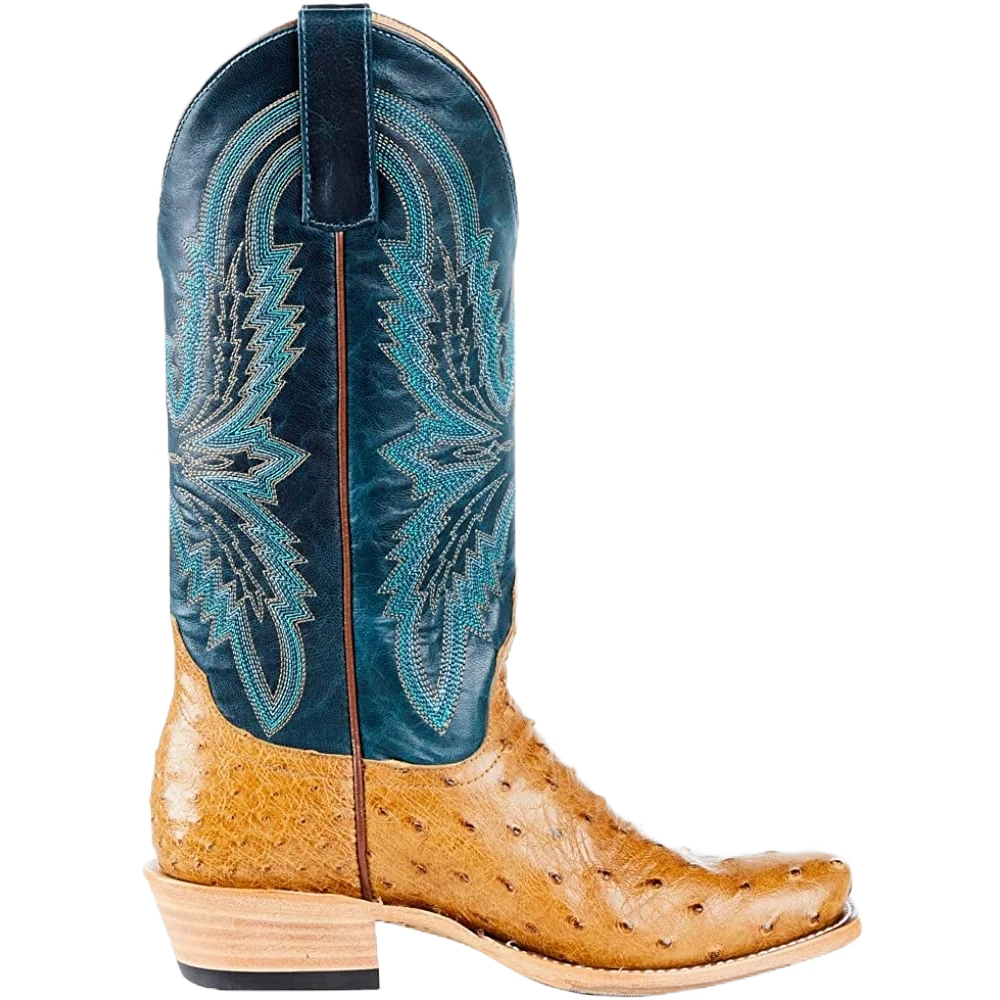 Macie Bean Ladies Antique Saddle Full QuillNavy Boots M9503 2 Macie Bean Ladies Antique Saddle Full QuillNavy Boots M9503 - Image 2