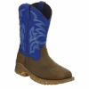 Tony Lama Men's Blue Steel Toe Waterproof Boots TW5010
