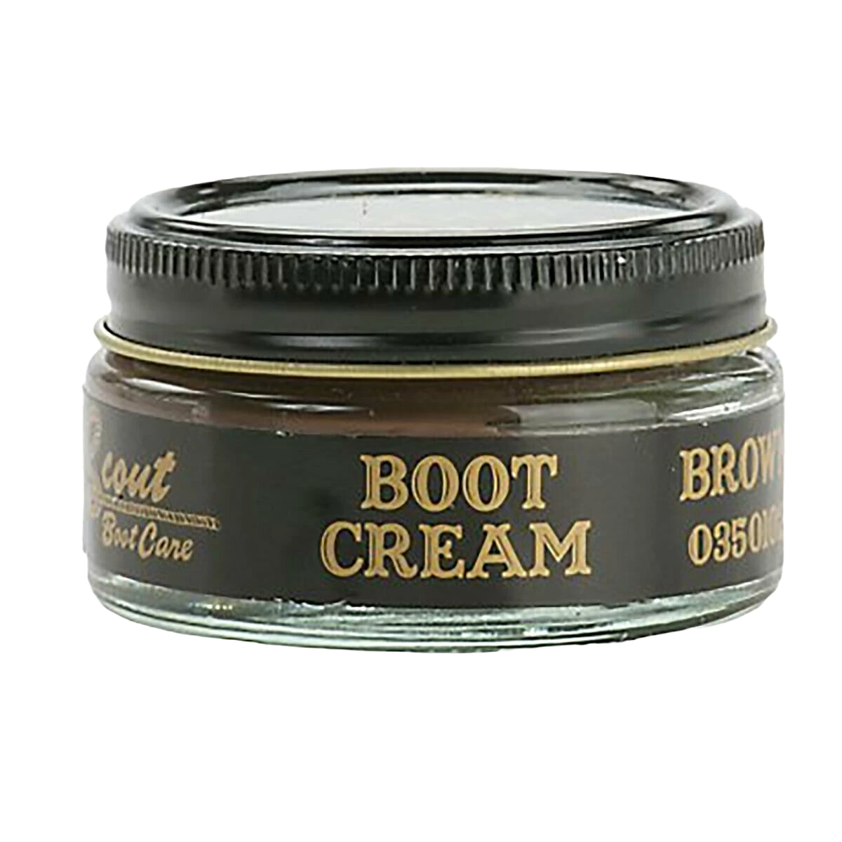 Scout Medium Brown Leather Boot Cream Polish 1.55oz 0350144 1 Scout Medium Brown Leather Boot Cream Polish 1.55oz 0350144