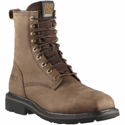 Ariat® Men's Cascade Wide Square Toe Alamo Brown Work Boots 10011917