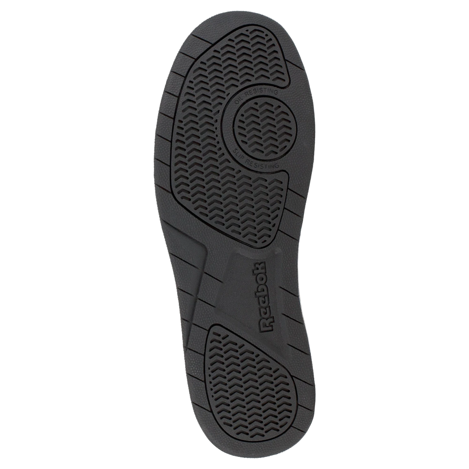 Reebok Men's High Top Black & Red Comp. Toe Work Sneakers Shoes RB4132 2 Reebok Men's High Top Black & Red Comp. Toe Work Sneakers Shoes RB4132 - Image 2