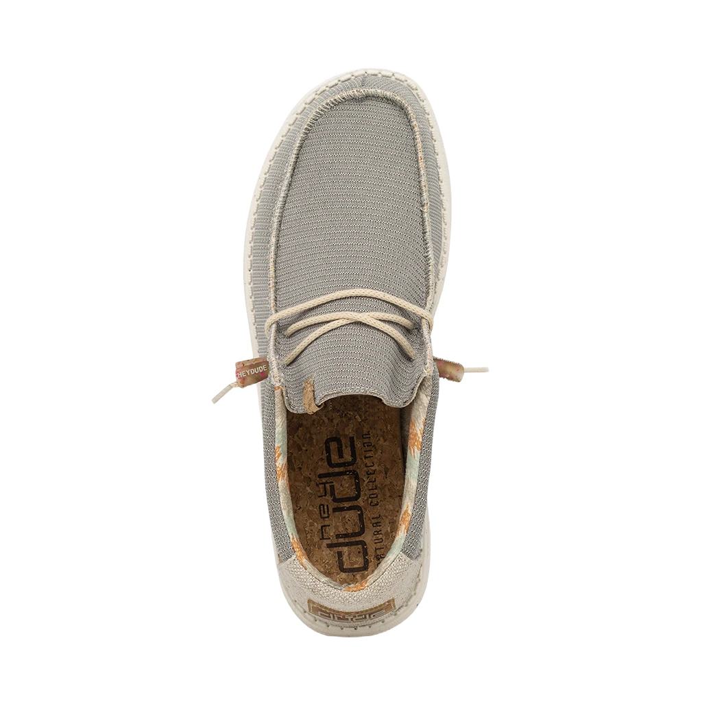 Hey Dude Men's Wally Eco Sox Cobblestone Slip On Shoes 112470710 2 Hey Dude Men's Wally Eco Sox Cobblestone Slip On Shoes 112470710 - Image 2