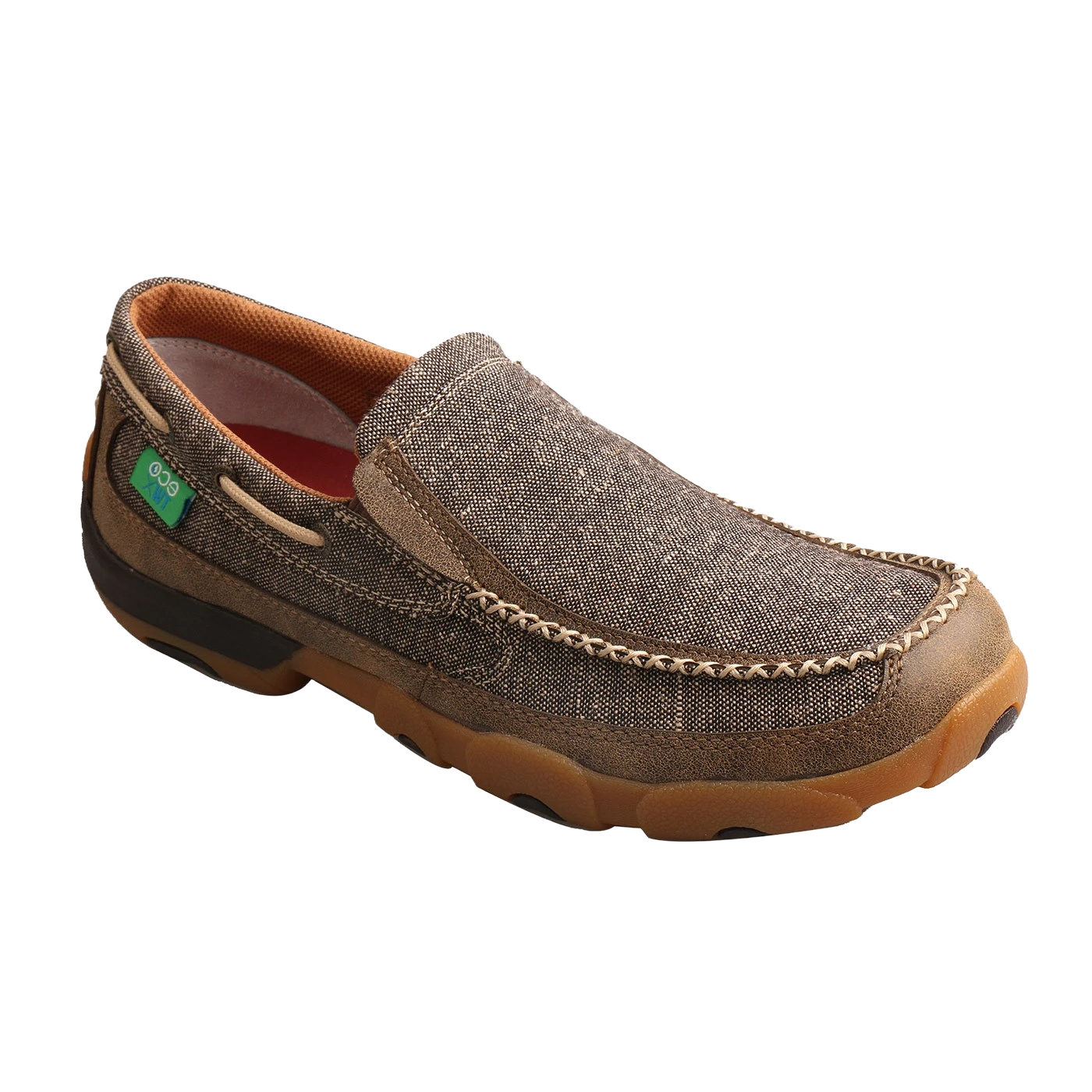 Twisted X Men's Eco Dust Slip On Driving Moc MDMS012 1 Twisted X Men's Eco Dust Slip On Driving Moc MDMS012