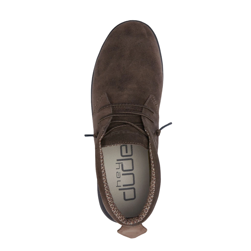 Hey Dude Men's Jo Suede Java Shoes 112371813 2 Hey Dude Men's Jo Suede Java Shoes 112371813 - Image 2