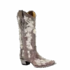 Corral Boots Corral Ladies Sweety Lisa Tobacco Studs Floral Embroidery Crystals Boots A3572