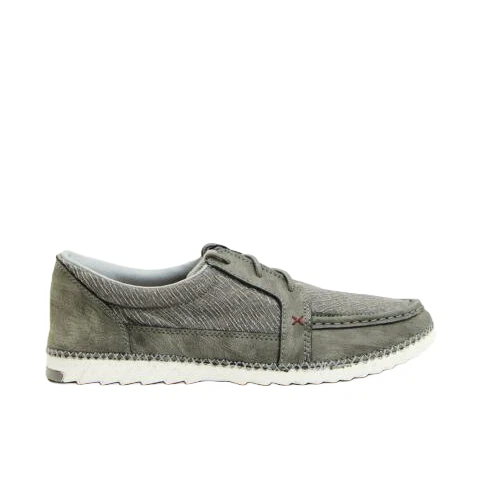 Twisted X® Men's Zero X Driving Moc Grey Slip-On Casual Shoes MZX0007 2 Twisted X® Men's Zero X Driving Moc Grey Slip-On Casual Shoes MZX0007 - Image 2