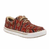 Twisted X® Men's Hooey Loper Red Multi-Color Shoes MHYC028