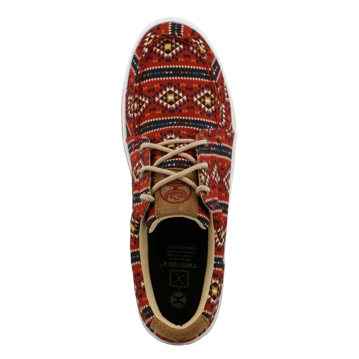 Twisted X® Men's Hooey Loper Red Multi-Color Shoes MHYC028 2 Twisted X® Men's Hooey Loper Red Multi-Color Shoes MHYC028 - Image 2