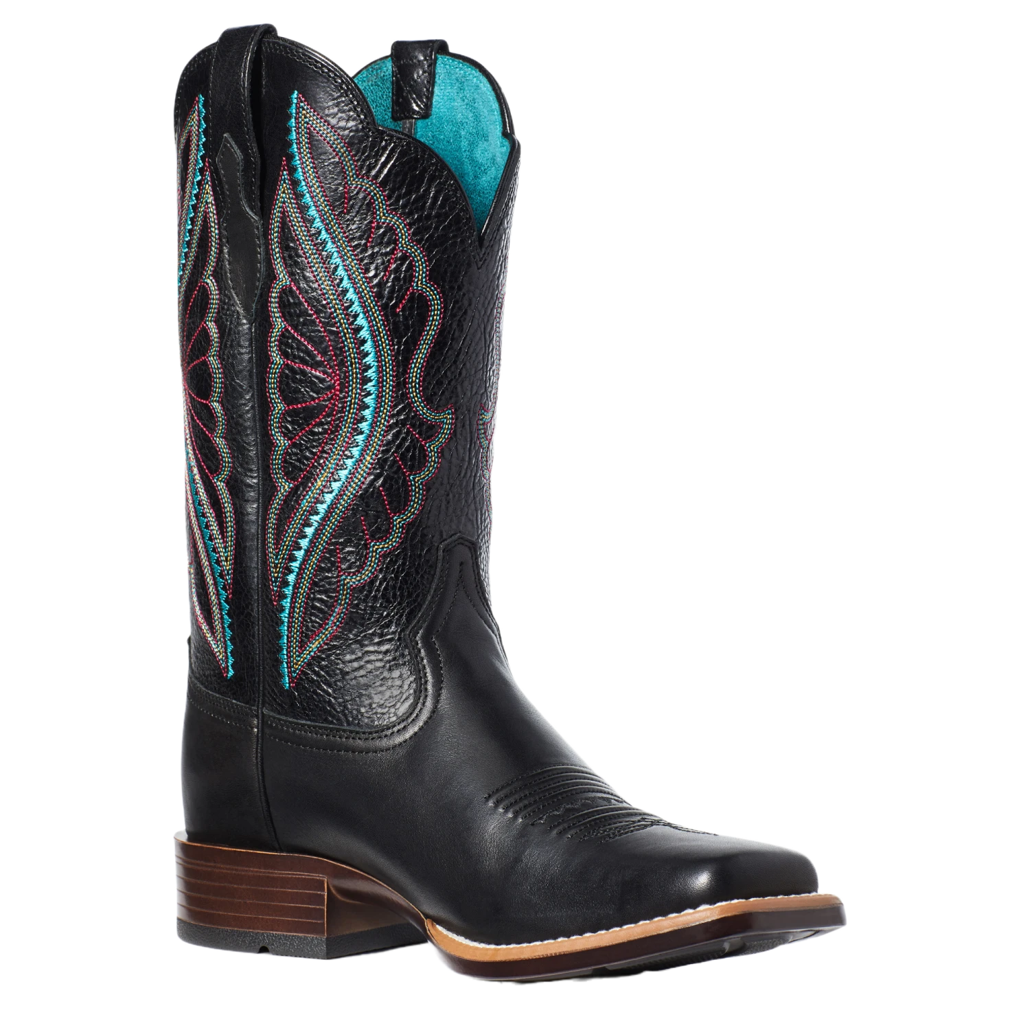 Ariat Ladies Primetime True Black Square Toe Boots 10035934 1 Ariat Ladies Primetime True Black Square Toe Boots 10035934