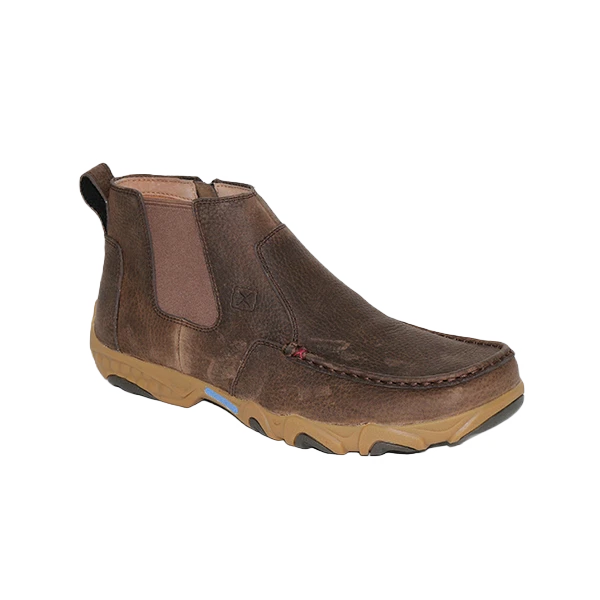 Twisted X® Men's 4" Chelsea Driving Moc Root Beer Shoes MDMX001 1 Twisted X® Men's 4" Chelsea Driving Moc Root Beer Shoes MDMX001