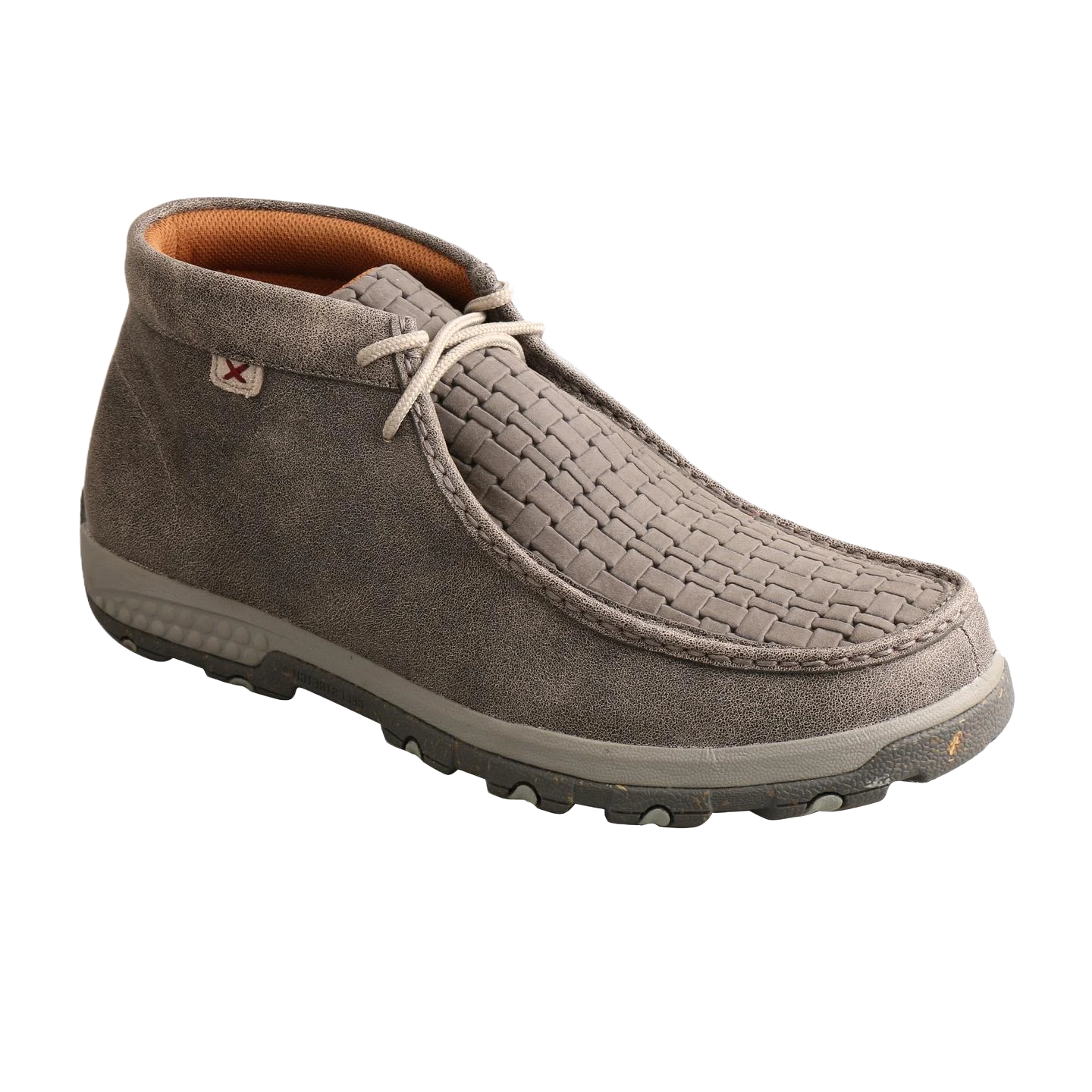 Twisted X® Men's Chukka Driving Moc Grey Pull On Shoes MXC0015 1 Twisted X® Men's Chukka Driving Moc Grey Pull On Shoes MXC0015