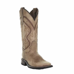 Circle G By Corral® Ladies Embroidered Saddle Tan Western Boots L5829