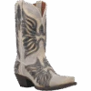 Dan Post® Ladies Ndulgence Black And White Western Boots DP4347-BK